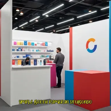 Simple Booth Pameran Situbondo